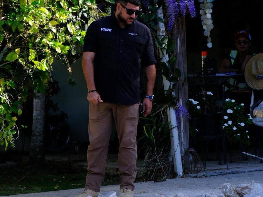 Supervisor de Forze Corp. en visita de obra